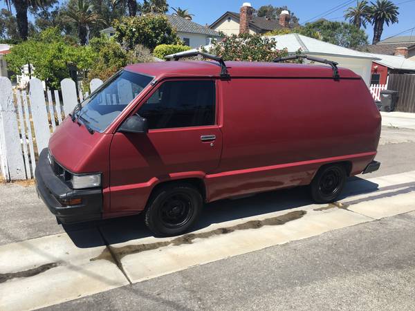 toyota cargo van for sale