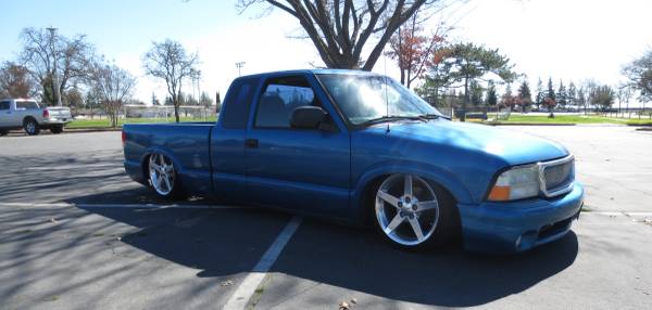 2001 Chevrolet S10 Pickup 2 2l Auto Air Ride Bagged For